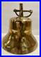 Heavy Antique Brass Bell 9