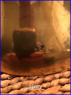 Heavy Antique Brass Bell 9