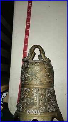 Heavy Brass Temple Bell