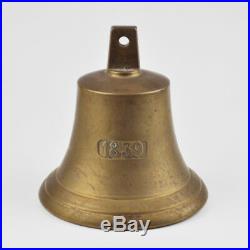 Heavy Great Old Ship's Bell Brass Brass Bell 1839 Brass Bell