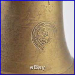 Heavy Great Old Ship's Bell Brass Brass Bell 1839 Brass Bell
