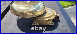 Henschel 8 Brass Navy Submarine Warning Bell