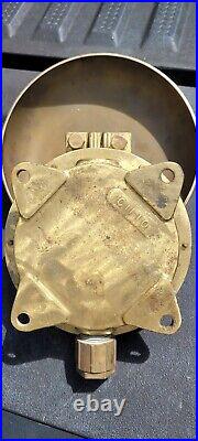 Henschel 8 Brass Navy Submarine Warning Bell