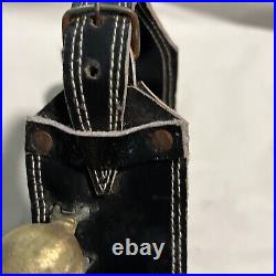 Horse Camel Clam Bells Handmade Middle East Leather Strap Livestock Set 2