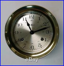 Howard Miller Ship's Bell Clock Germany Movement- Brass Case