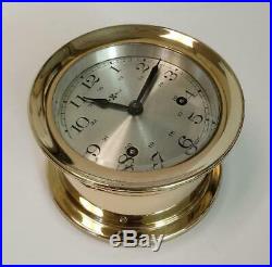 Howard Miller Ship's Bell Clock Germany Movement- Brass Case