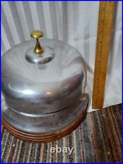 Huge Brass Steel Antique Ship Fire Alarm School Factory Boxing Stock Market Bell