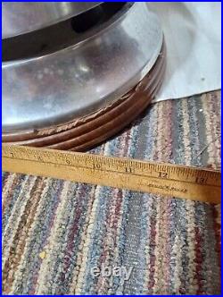 Huge Brass Steel Antique Ship Fire Alarm School Factory Boxing Stock Market Bell