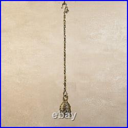 Indian Traditional Ganesha Design Brass Hanging Bell For Decoration