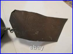 JEFF CROSS Bronze Bell Wind Chime Shell Design Vintage Harmony Hollow