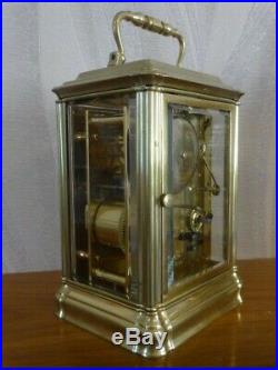 Japy Freres antique bell-striking carriage clock c. 1860 fully overhauled