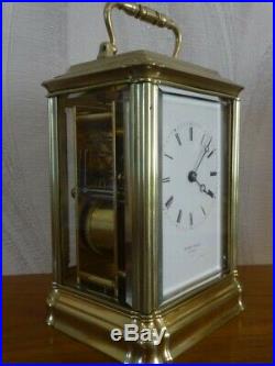 Japy Freres antique bell-striking carriage clock c. 1860 fully overhauled