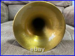 Kanstul WB 1600 Bb Trumpet. 460 Bore 4 7/8 Bell Antique Gold Scratch Lacquer