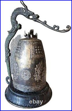 Korean Bell King SeongDeok Dragon Bronze Antique