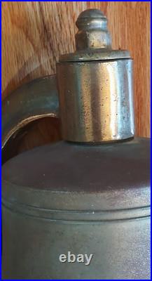 LARGE VINTAGE NAVY USN BRONZE SHIPS BELL withMOUNTING ARM & SERIAL # 10 Diam