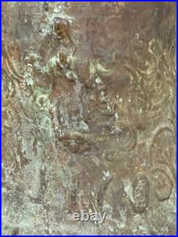 Large Antique Spanish Bronze Colonial Mission 1810 Bell 9 X 8 Rare Wow