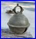 Large Antique Vintage Cow Horse Sleigh Bronze Bells Rich Patina