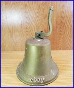 Large Brass Ship Bell With Titanic 1912 Written Decorative Office Home Gift