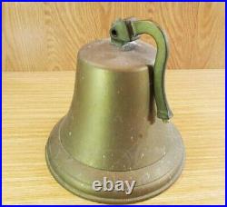Large Brass Ship Bell With Titanic 1912 Written Decorative Office Home Gift