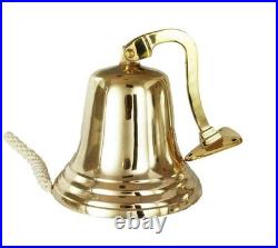 Large Nautical Ship's Boat Bell 11 Ship Bell Polished Premium Nautical Boat's