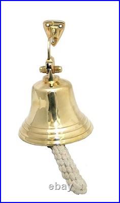 Large Nautical Ship's Boat Bell 11 Ship Bell Polished Premium Nautical Boat's