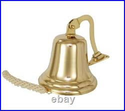 Large Nautical Ship's Boat Bell 11 Ship Bell Polished Premium Nautical Boat's