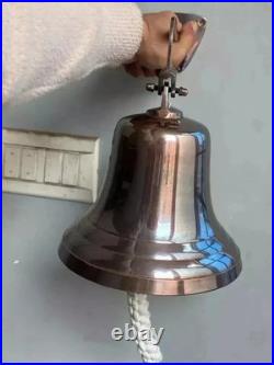 Large Nautical Ship's Boat Bell 11 Solid Brass Marine Maritime Wall Decor GIFT