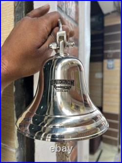 Large Nautical Ship's Boat Bell 11 Solid Brass Marine Maritime Wall Decor GIFT
