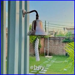 Large Nautical Ship's Boat Bell 11 Solid Brass Marine Maritime Wall Decor gift