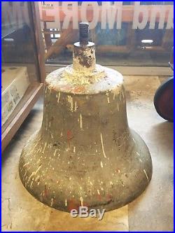 Large Orig. Antique Ss Baltimore Passenger Steamship Ship Bell Bronze / Brass