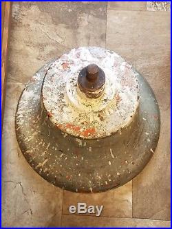 Large Orig. Antique Ss Baltimore Passenger Steamship Ship Bell Bronze / Brass