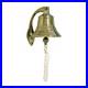 Large Solid Brass Nautical Ship's Bell, Antique Reproduction, 6