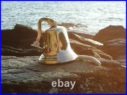 Large Titanic Ships Brass Bell with Rope 3 k in Weight Nautical / bar pub door