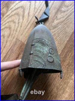 Large Vintage Paolo Soleri Cosanti Cast Bronze Bell Wind Chime MCM