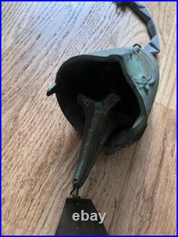 Large Vintage Paolo Soleri Cosanti Cast Bronze Bell Wind Chime MCM