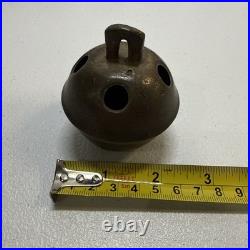 Lot Of 14 Antique Brass Jingle Bell Sleigh Bells