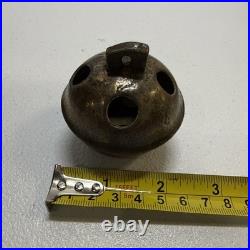 Lot Of 14 Antique Brass Jingle Bell Sleigh Bells