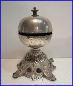 Lot Of 4 Antique/Vintage Hotel Desk Bells