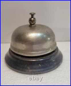 Lot Of 4 Antique/Vintage Hotel Desk Bells