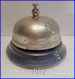 Lot Of 4 Antique/Vintage Hotel Desk Bells