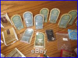 Lot Vintage Dollhouse Miniatures Williamsburg Pewter Clare-bell Brass Chrysnbon