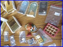 Lot Vintage Dollhouse Miniatures Williamsburg Pewter Clare-bell Brass Chrysnbon