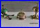 Lot of 3 Pieces Antique Desk Call /Hotel Counter Solid Brass Premium Bells