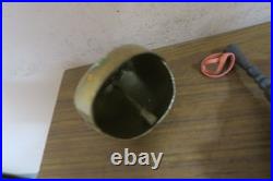 Lot of 6 Vintage Handmade Brass Hand Bells Cow Bell Sanctuary Claw Meditation