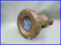 MASSIVE ANTIQUE 14 lb POUND BRASS BELL WEIGHT / DOORSTOP