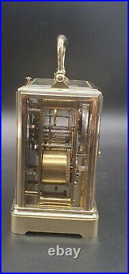 MacDonald, Edinburgh One Piece Gorge Case Bell Strike Repeater Carriage clock