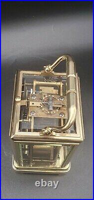 MacDonald, Edinburgh One Piece Gorge Case Bell Strike Repeater Carriage clock