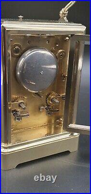 MacDonald, Edinburgh One Piece Gorge Case Bell Strike Repeater Carriage clock