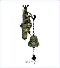 MacKenzie Childs Frog Dinner Bell