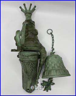 MacKenzie Childs Frog Dinner Bell